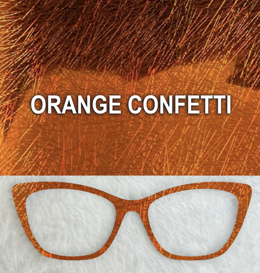 Orange Confetti