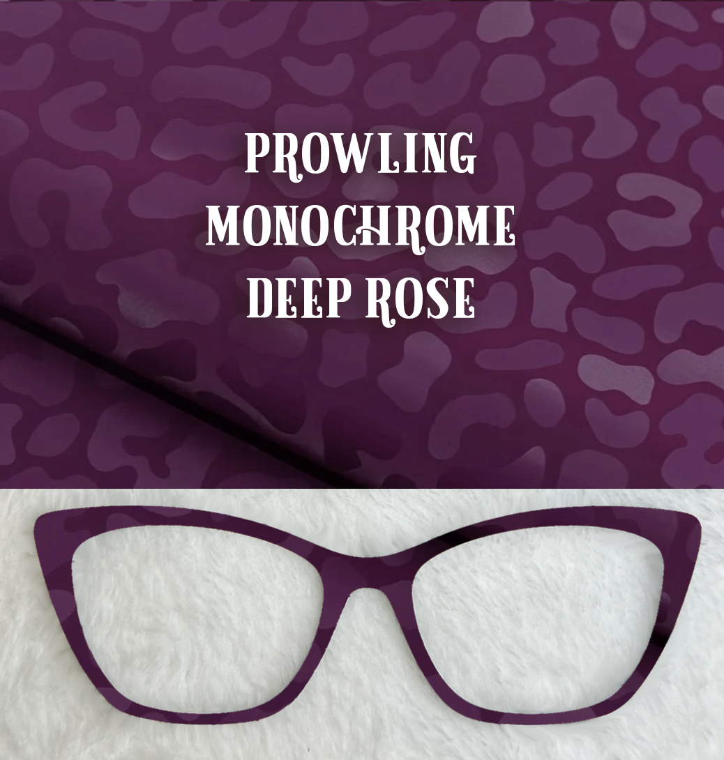 Prowling Monochrome | Deep Rose