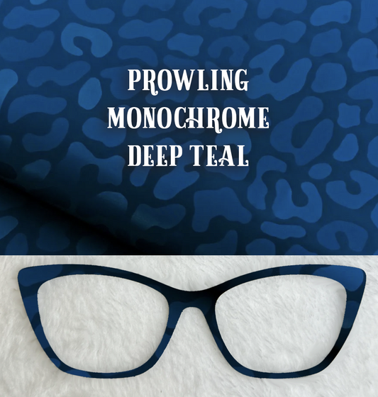 Prowling Monochrome | Deep Teal