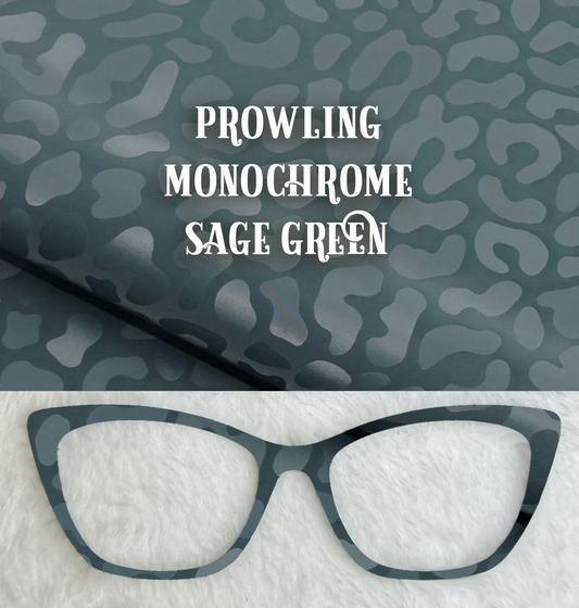 Prowling Monochrome | Sage Green