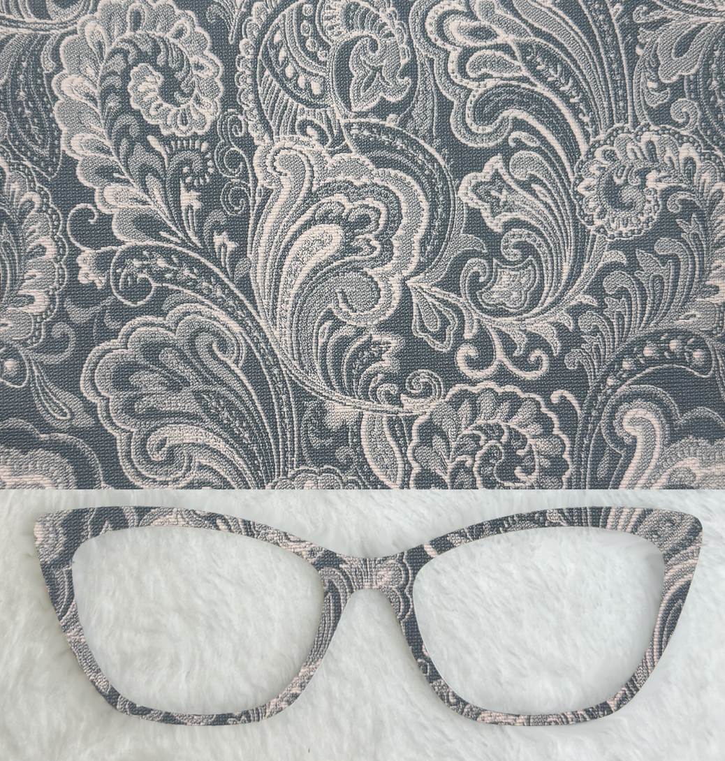 Paisley Faux Linen