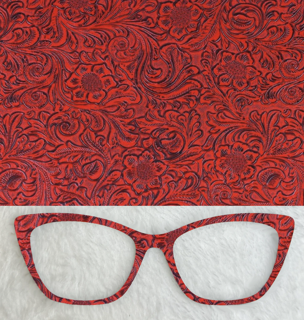 Scrolled Red
