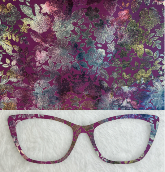 Vintage Foil Fuchsia