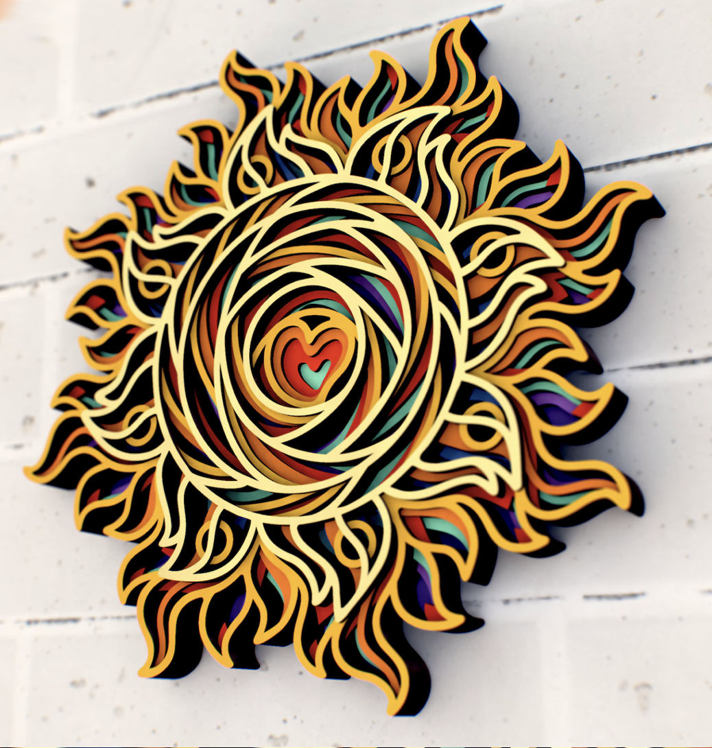 Mandalas | Sun Lover | 8 Layer