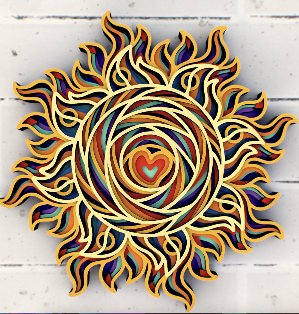 Mandalas | Sun Lover | 8 Layer