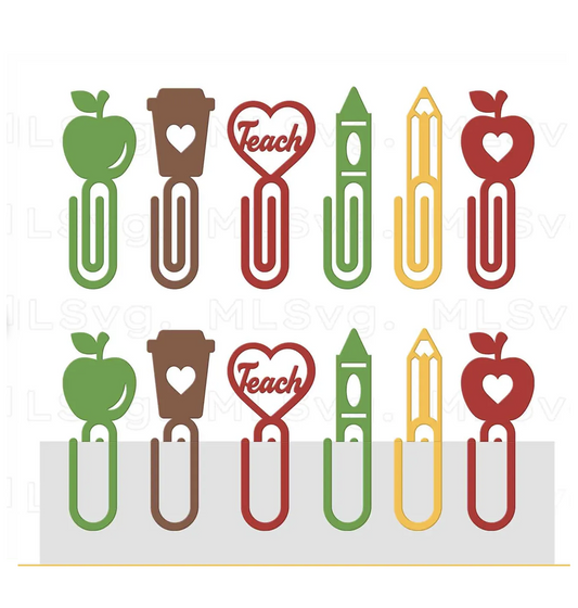 Teacher Bookmarks | 6 Designs | 12 Units