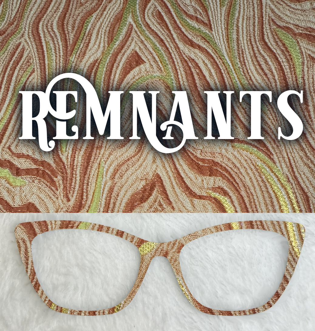 Remnant | Metalic Swirls | Burnt Orange