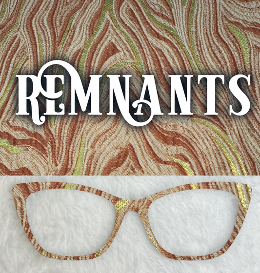 Remnant | Metalic Swirls | Burnt Orange