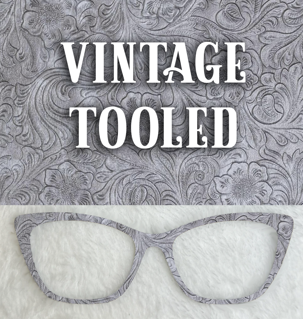 Vintage Tooled Faux | Platinum