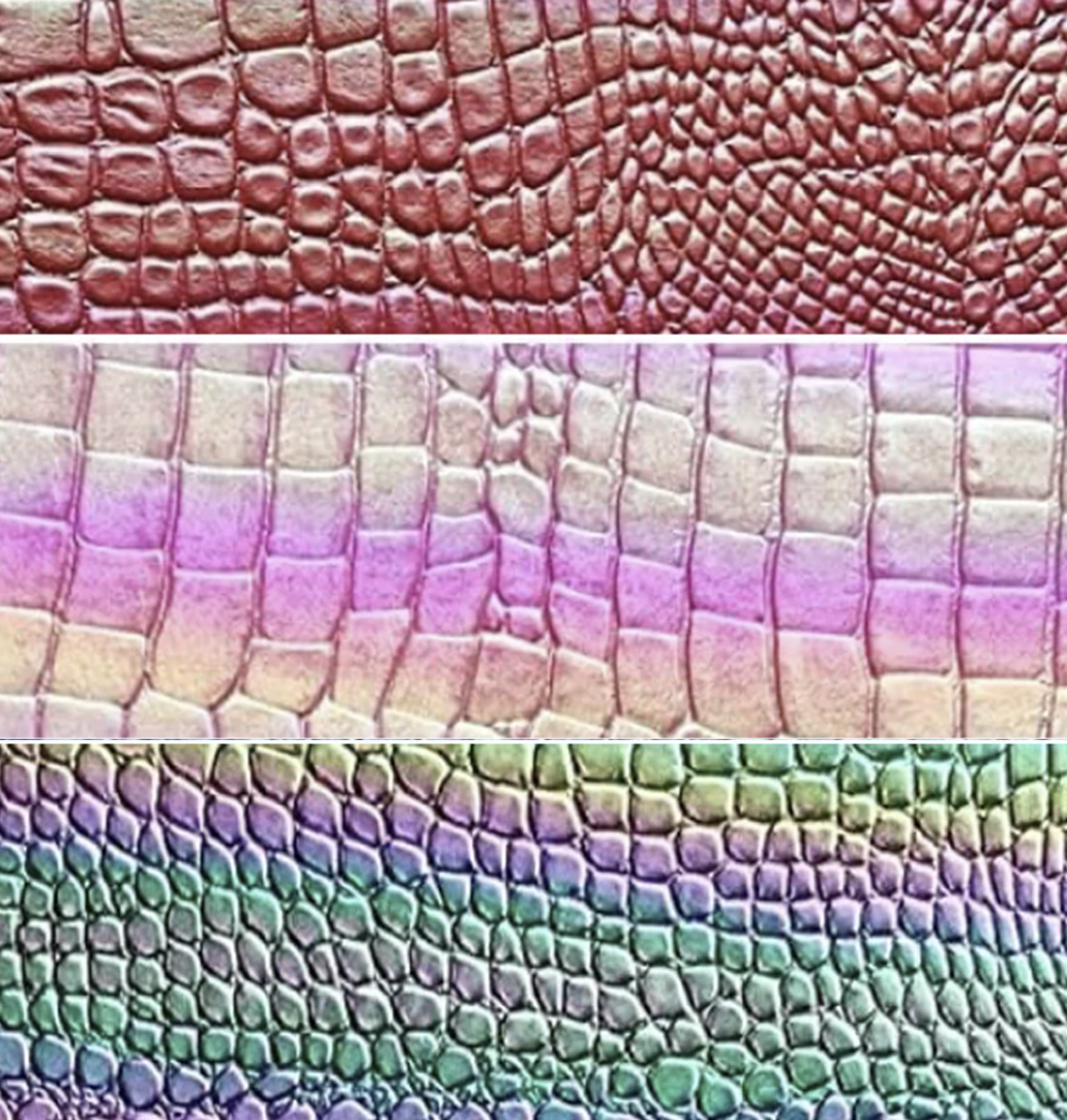 Crocodile Iridescent Rainbow