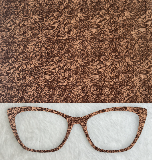 Embossed | Western | Mahogany