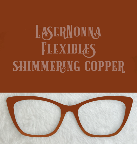 Flexible Matte Acrylic | Shimmering Copper
